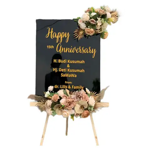 Papan Bunga Akrilik Bobos