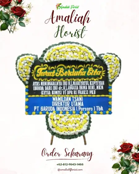 Papan Bunga Duka Bobos